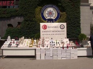 İ̇stanbul’da Sahte Parfüm Operasyonu