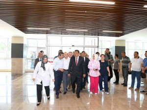 Muhtarlardan Başkan Gürkan’a Hastane Teşekkürü