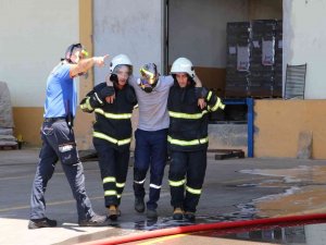 Osb’de Yangın Tatbikatı