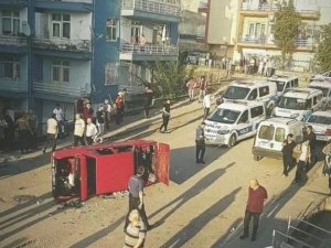Ankara’da Drift Yapan Aracın Sürücüsüne Mahallelilerden Tepki: Aracı Devirdiler