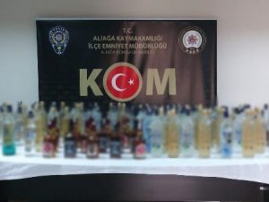 Sahte İçkileri Eğlence Mekanlarına Satan Şüpheli Yakalandı