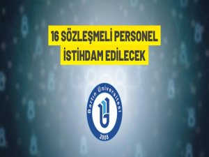 Bartın Üniversitesi Sözleşmeli Personel alacak