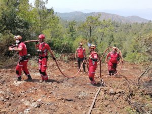 Eskişehir Dak Ekibinden Marmaris Yangınına Destek