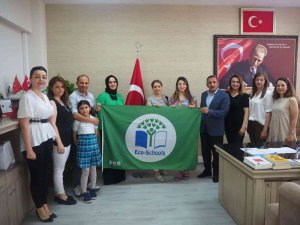Çorlu Atakent İ̇lkokuluna "Eko-okul" Unvanı