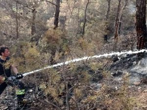 Manisa Büyükşehir İ̇tfaiyesi Marmaris’te Görev Başında