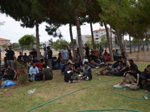 Didim’den Yunan Adalarına Kaçmaya Çalışan 136 Göçmen Yakalandı