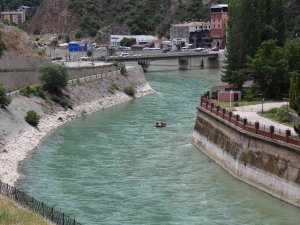 Çoruh Nehri’nde Rafting Botları Tekrar Suyla Buluştu