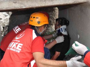 Kars’ta 6 İlin Katıldığı Deprem Tatbikatı Gerçeği Aratmadı