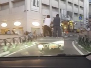 Bursa’da Tehlikeli Yolculuk Kameralarda