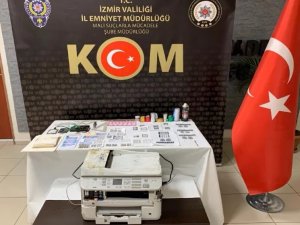 İ̇zmir Polisinden Sahteciliğe Geçit Yok