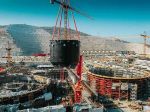 Akkuyu Nükleer Güç Santrali’nin 3’üncü Ünitesine Ait Kor Tutucu Sahaya Ulaştı