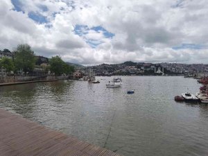Şiddetli Yağış Sonrası Liman Sarıya Boyandı