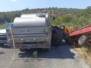 Manisa’da 3 Aracın Karıştığı Kazada Bir Kişi Yaralandı
