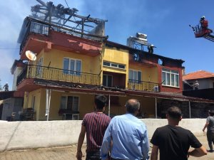 Tüplerin Ardı Ardına Patladığı İmalathane Alevlere Yenildi