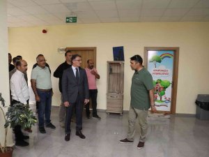 Vali Ozan Balcı Eski Fidanlık Parkı’nda İncelemelerde Bulundu