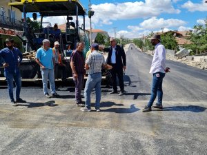 Evren’de Asfalt Çalışmaları Devam Ediyor