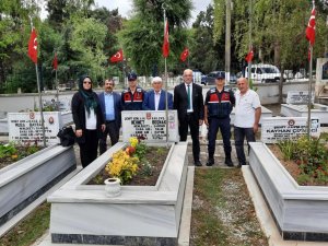 Şehit Uzman Çavuş Kabri Başında Anıldı