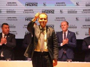 Yeniden Refah Partisi Genel Başkanı Fatih Erbakan Partisinin Şanlıurfa Kongresine Katıldı