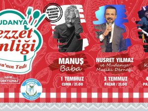 Mudanya Lezzet Şenliği Başlıyor