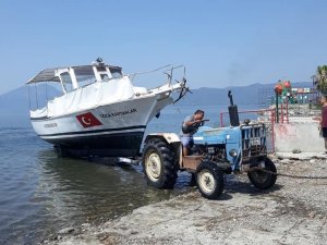 Eğitim Sezonunu Tamamlayan Deniz Araçları Karaya Çekildi