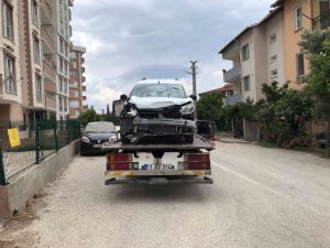 Bilecik’te Meydana Gelen Trafik Kazasında 1 Kişi Yaralandı