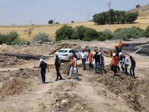 Hani İlçesinde Atıksu Arıtma Tesisinde Çalışmalar Devam Ediyor