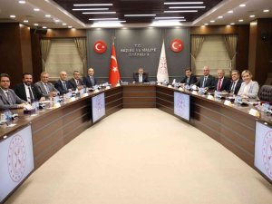 Bakan Nebati, Ti̇m Başkanı Mustafa Gültepe İle Görüştü