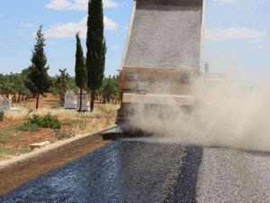 Suruç’ta Sathi Asfalt Çalışması
