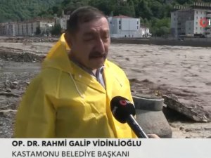 Başkan Vidinlioğlu Sel Bölgesinde Bilanço Açıklamasında Bulundu