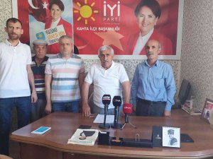 İ̇yi Parti Kahta İ̇lçe Teşkilatı İstifa Etti