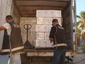 Fethiye’de 17 Bin 150 Şişe Kaçak İçki Ele Geçirildi