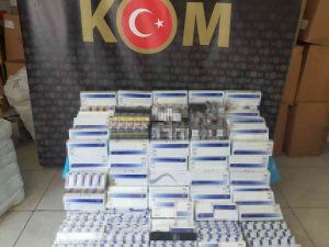 Hatay’da Kaçak Sigara Operasyonu