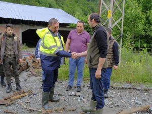 Başkan Vidinlioğlu, Selin Vurduğu Bölgede İncelemelerde Bulundu