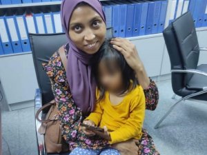 İ̇ha Sesini Duyurdu, Bangladeşli Kadın Kaçırılan Kızına Kavuştu