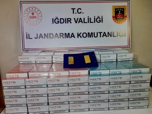 Iğdır’da Yapılan Operasyonda Kaçak 4 Bin Elektronik Sigara Kartuşu, 2 Adet Külçe Altın Ele Geçirildi