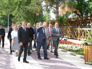 Başkan Gürkan, Horata Mesire Alanında İncelemelerde Bulundu