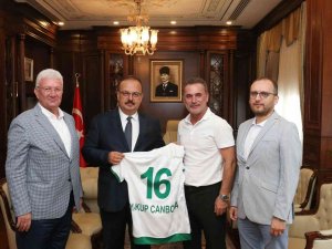 Bursaspor’dan, Vali Yakup Canbolat’a Ziyaret
