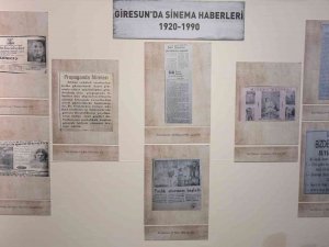 Giresun’un 76 Yıllık Sinema Tarihi Önce Tez Konusu Oldu, Sonra Sergisi Açıldı