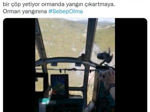 İ̇zmir Çeşme’de Çıkan Orman Yangınına İlk Müdahale 5 Dakikada Yapıldı