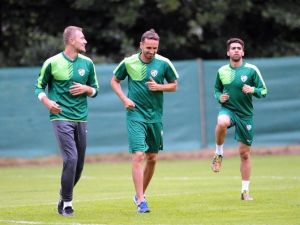 Bursaspor, Almanya’daki İlk Antrenmanını Gerçekleştirdi
