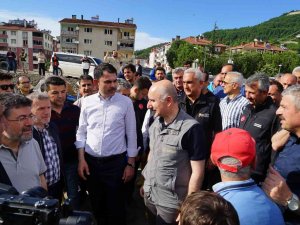 Bakan Kurum Ve Bakan Karaismailoğlu, Bozkurt’ta Çalışmaları Yerinde İnceledi