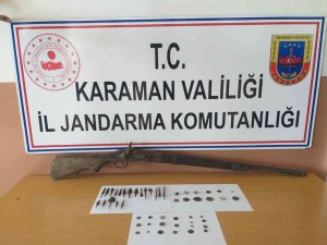 Karaman’da Tarihi Eser Operasyonu