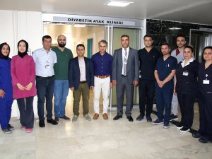 Fü Hastanesinde Diyabetik Ayak Kliniği Açıldı