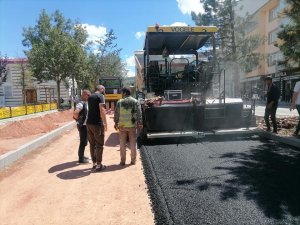 Bayburt’ta Eski Yol Ve Kaldırımlar Yenileniyor