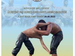 Köyceğiz Belediyesi’nin Güreş Kursu Başladı