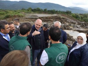 Bakan Soylu, Selin Vurduğu Düzce’de İnceleme Yaptı