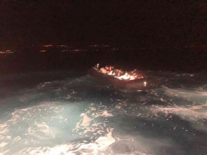 Çanakkale Açıklarında 36 Düzensiz Göçmen Yakalandı