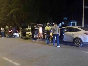 Bafra Polisinden Asayiş Uygulaması