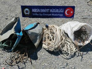 Silifke’de Demir Hırsızlığı Zanlısı Suçüstü Yakalandı