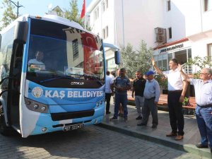 Kaş Belediye Spor Güreş Takımı Edirne’ye Uğurlandı